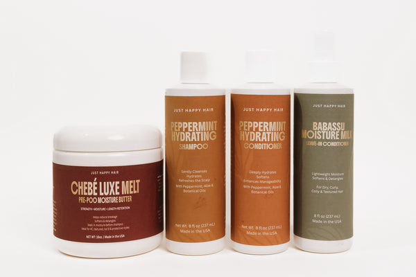 Just Happy Hair Luxe Moisture Collection